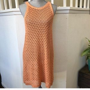 Free People Beach Cover Up - Peach Color Size S